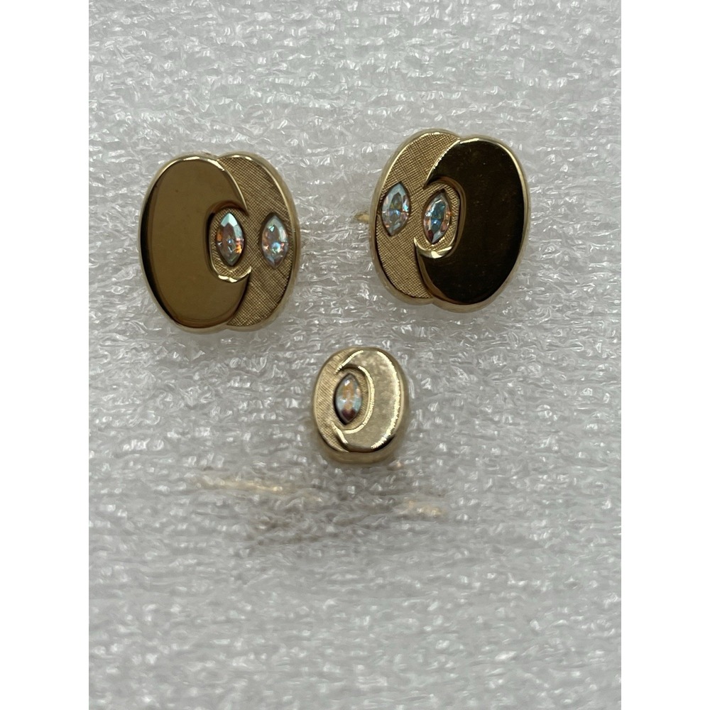 Swank Cuff Link &‎ Tie Tac Set